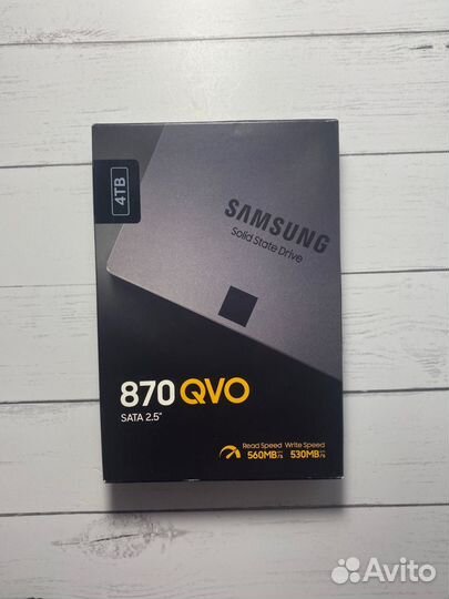 SSD Samsung QVO 870 4 тб