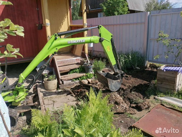 Услуги мини-экскаватора