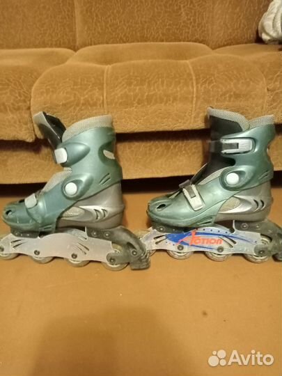 Роликовые коньки action