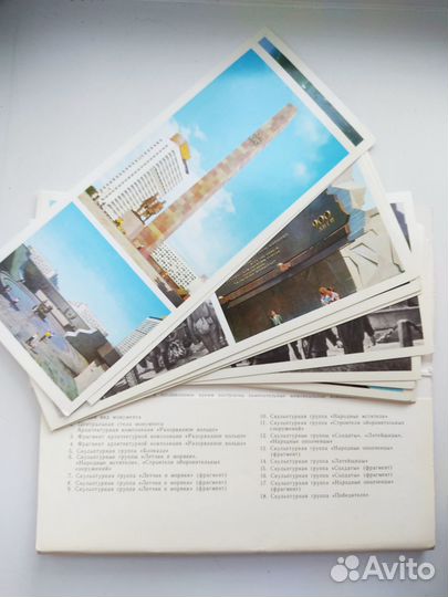 Наборы открыток, брошюра СССР