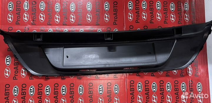 Накладка заднего бампера kia rio 4