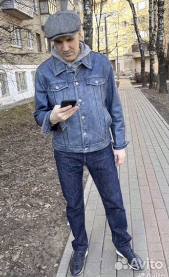 Куртка кожаная мужская Levis