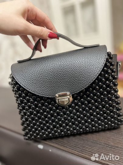 Сумка ручной работы из бусин