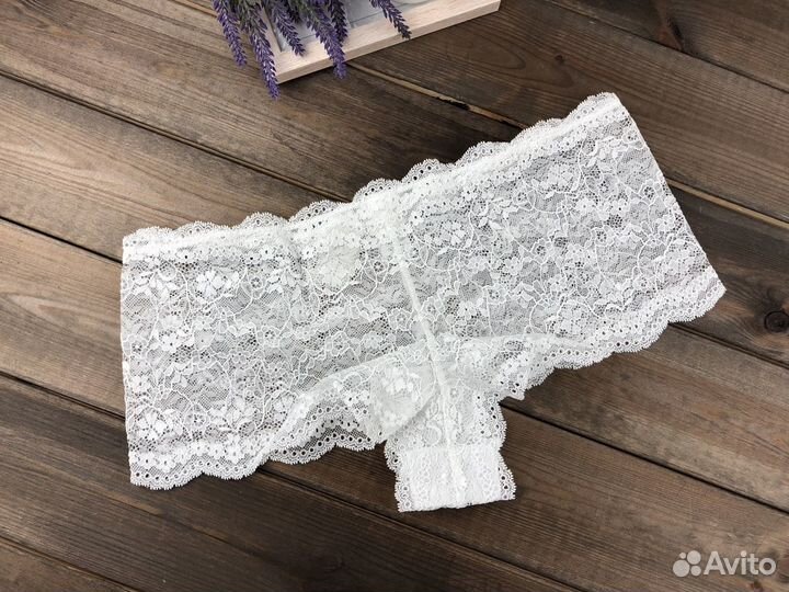 Трусы шорты шортиками женские кружевные