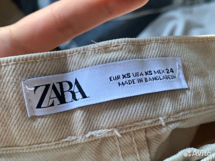 Джинсовая юбка zara