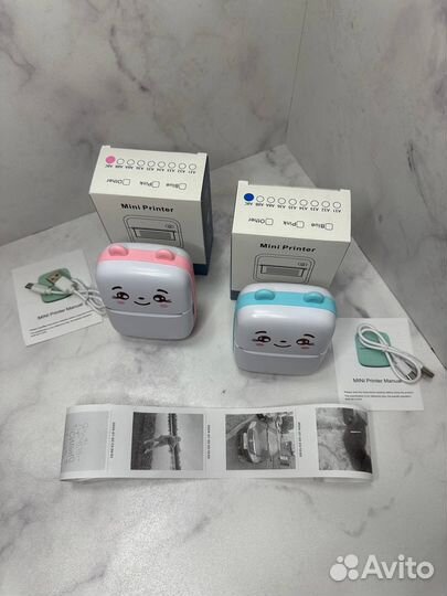 Портативный мини принтер новый