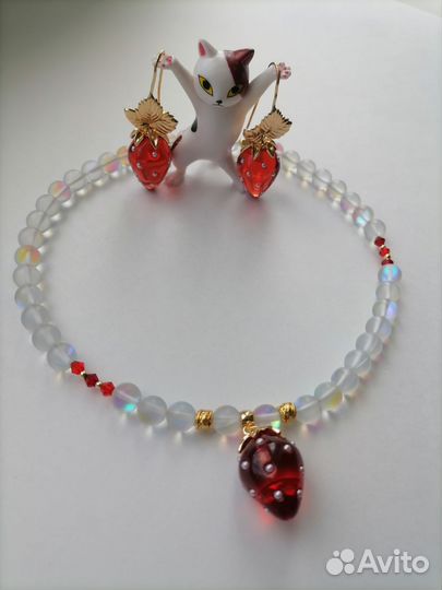 Чокер колье с подвеской