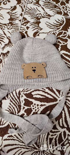 Шапки детские для мальчиков осень,весна,зима