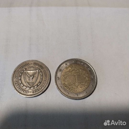 Монета 2 euro
