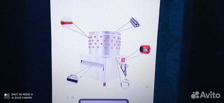 Перосъемная машина NT-600A (2.2 кВт)