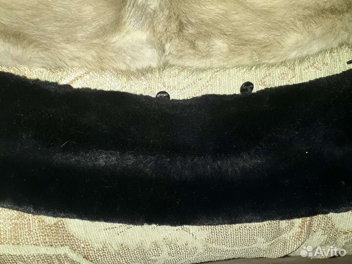 Меховой воротник натуральный мех