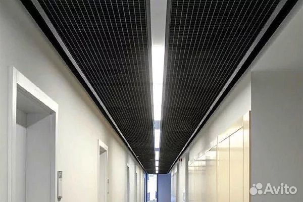 Новинка. Потолок Грильято-жалюзи