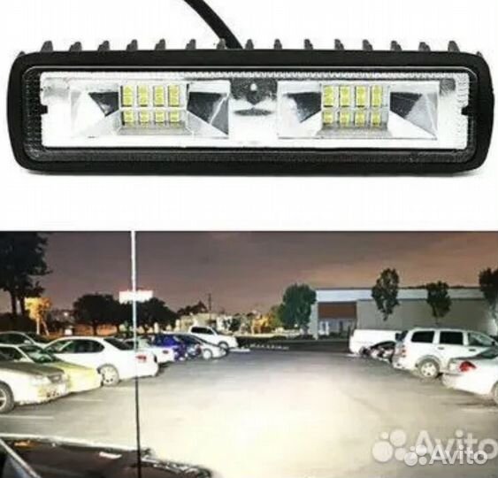 LED балка mini slim фара