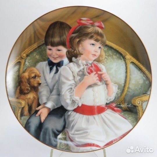 Тарелки серии Альманах детства 1984, 1985