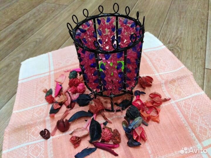 Подсвечник ручная работа