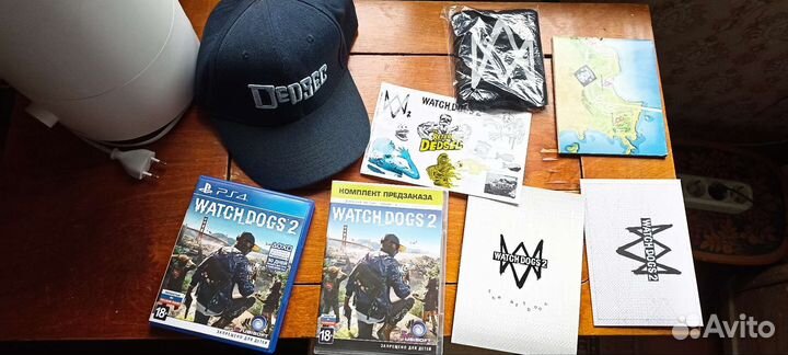 Watch Dogs 2 коллекционное Dedsec PS4 + предзаказ