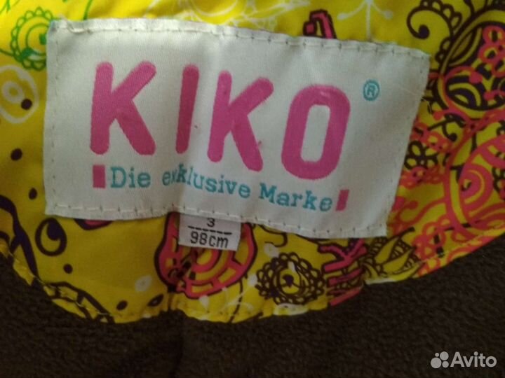 Зимний комбинезон для девочки 98