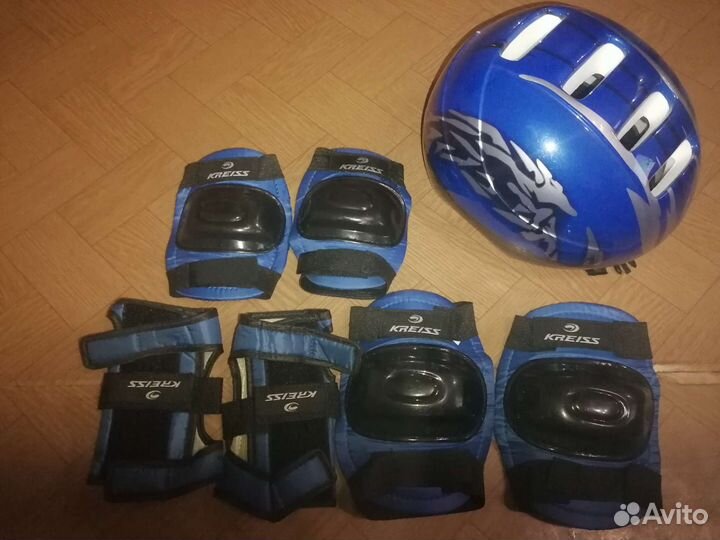 Шлем и защита для детей от 8 до 16 лет