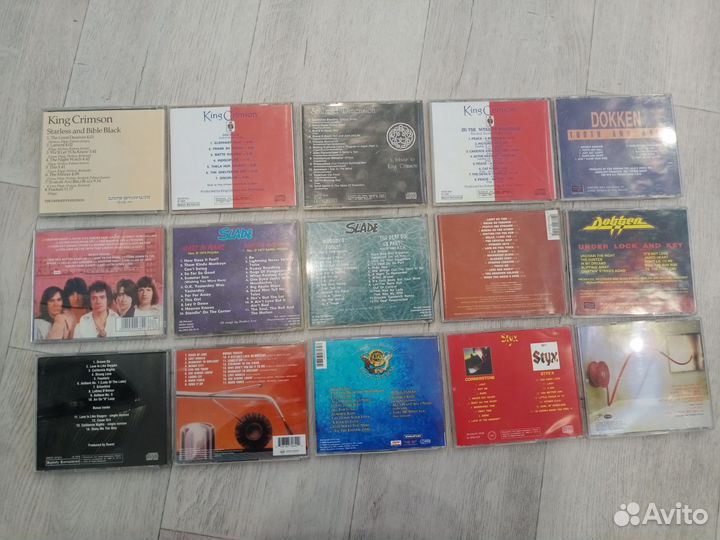 Cd диски с рок музыкой