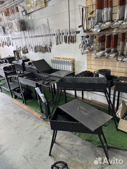 Мангал с откидными ножками