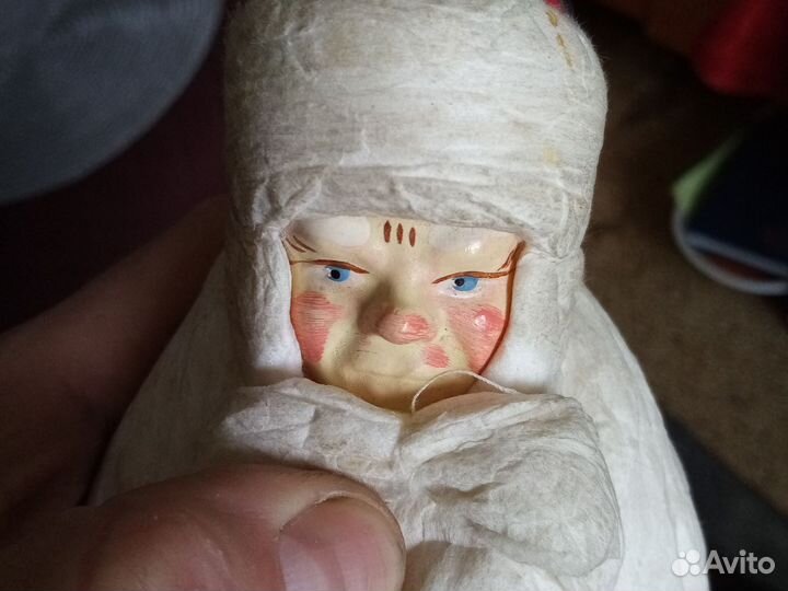 Ватный дед мороз СССР