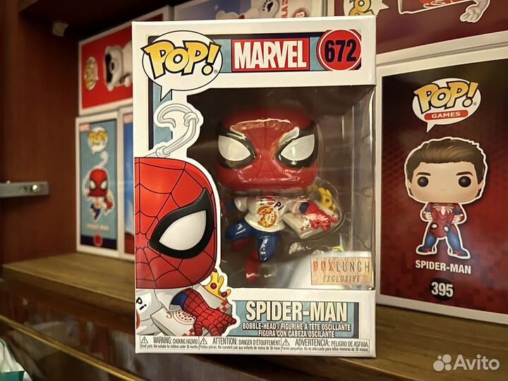 Spider-Man 672. Человек-Паук. Funko Pop. Marvel