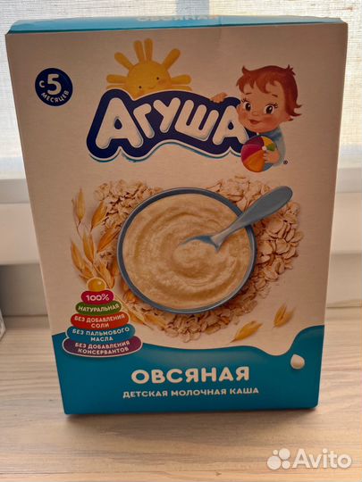 Каша Агуша молочная гречневая овсяная пшеничная
