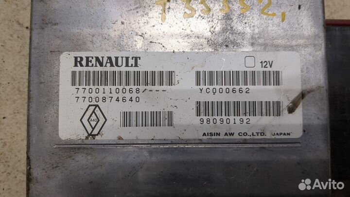 Блок управления кпп Renault Safrane, 1998