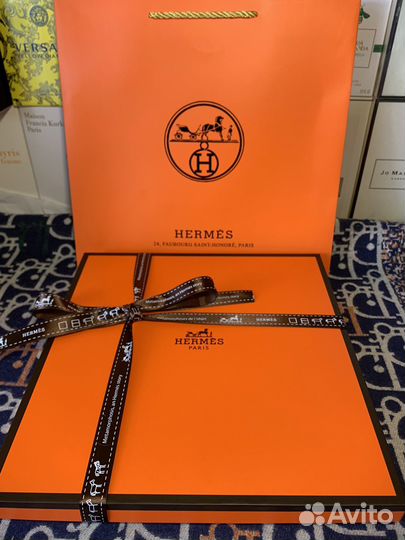 Платок Hermes (премиум) в брендовой упаковке