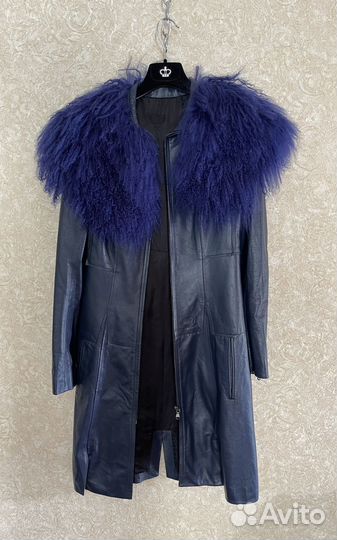 Кожаное пальто irfe