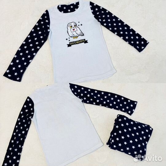 Домашний тёплый плюшевый костюм пижама 42