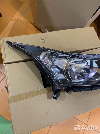 Фары Chevrolet Cruze чёрная маска