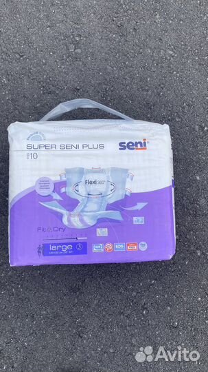 Памперсы для взрослых seni 3
