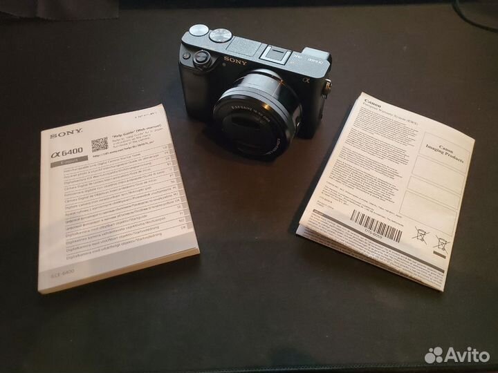 Фотоаппарат системный Sony A6400 + SEL-P1650 Black