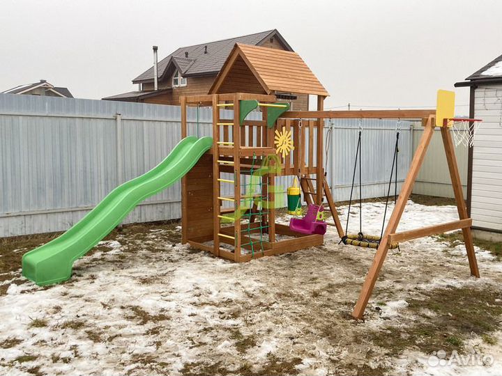 Детская площадка IgraGrad Крафт Pro 3