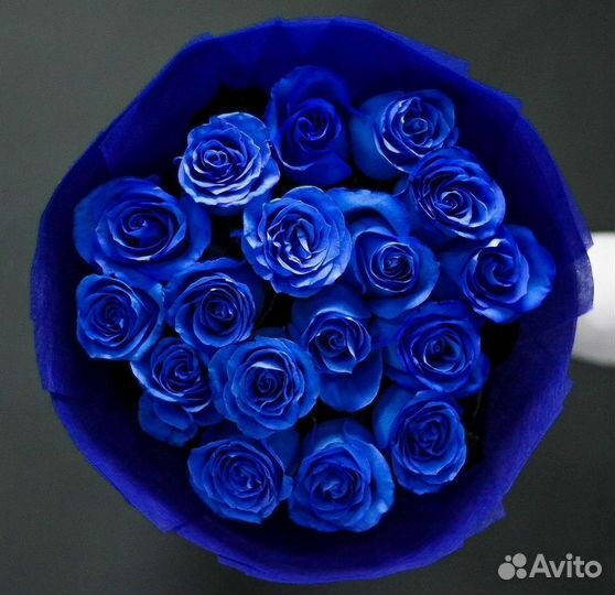 Синие розы Букеты доставка