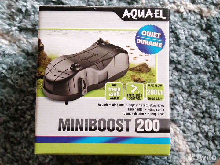 Miniboost 200 компрессор для аквариума 200 l/h