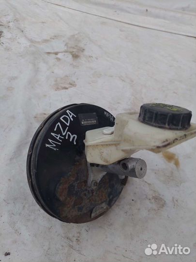Вакуумный насос. Тормозной цилиндр mazda 3bk