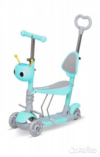 Самокат, беговел, велосипед 3в1