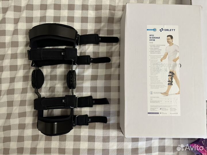 Ортез коленный po-303 Тутор ks-601 Костыли