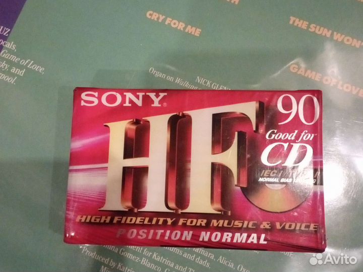 Аудиокассеты sony