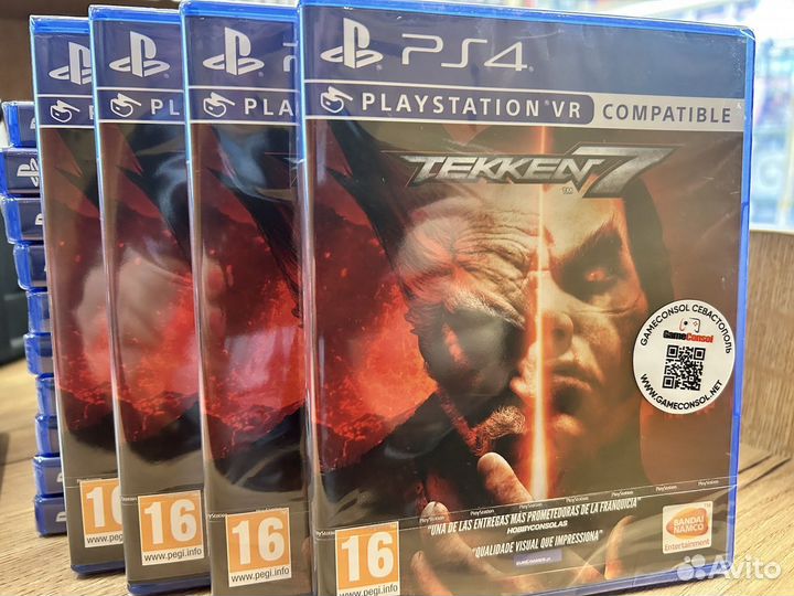 Tekken 7 диск для PS4 новый