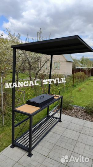 Мангалы в стиле лофт