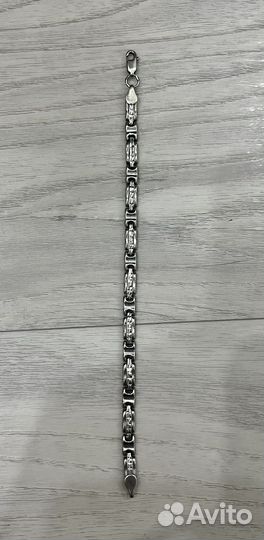 Серебряный браслет унисекс