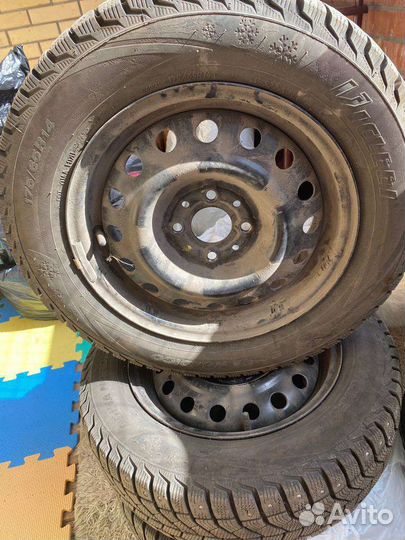 Зимняя резина r14 на дисках