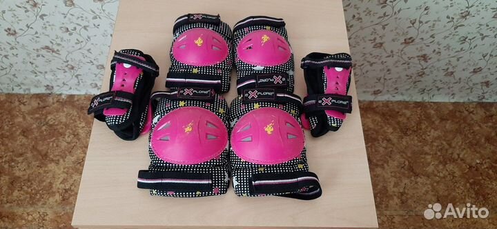 Детские ролики и защита 32 35