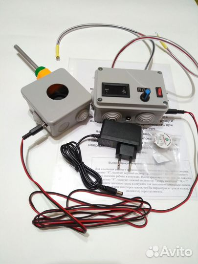 Блок статического генератора с нагнетателем