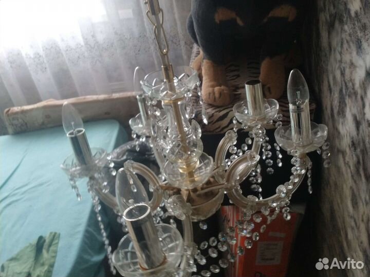 Люстра хрустальная