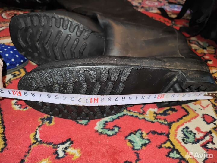 Сапоги резиновые мужские