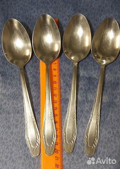 Нержавейка ложки вилки ножи половник мельхиор